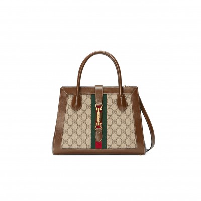 GUCCI MEDIUM TOTE BAG WITH PISTON CLOSUREG 649016 (30*24*12cm)